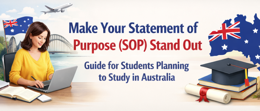 Make Your Statement of Purpose (SOP) Stand Out in 2026: Guide for Students Planning to Study in Australia